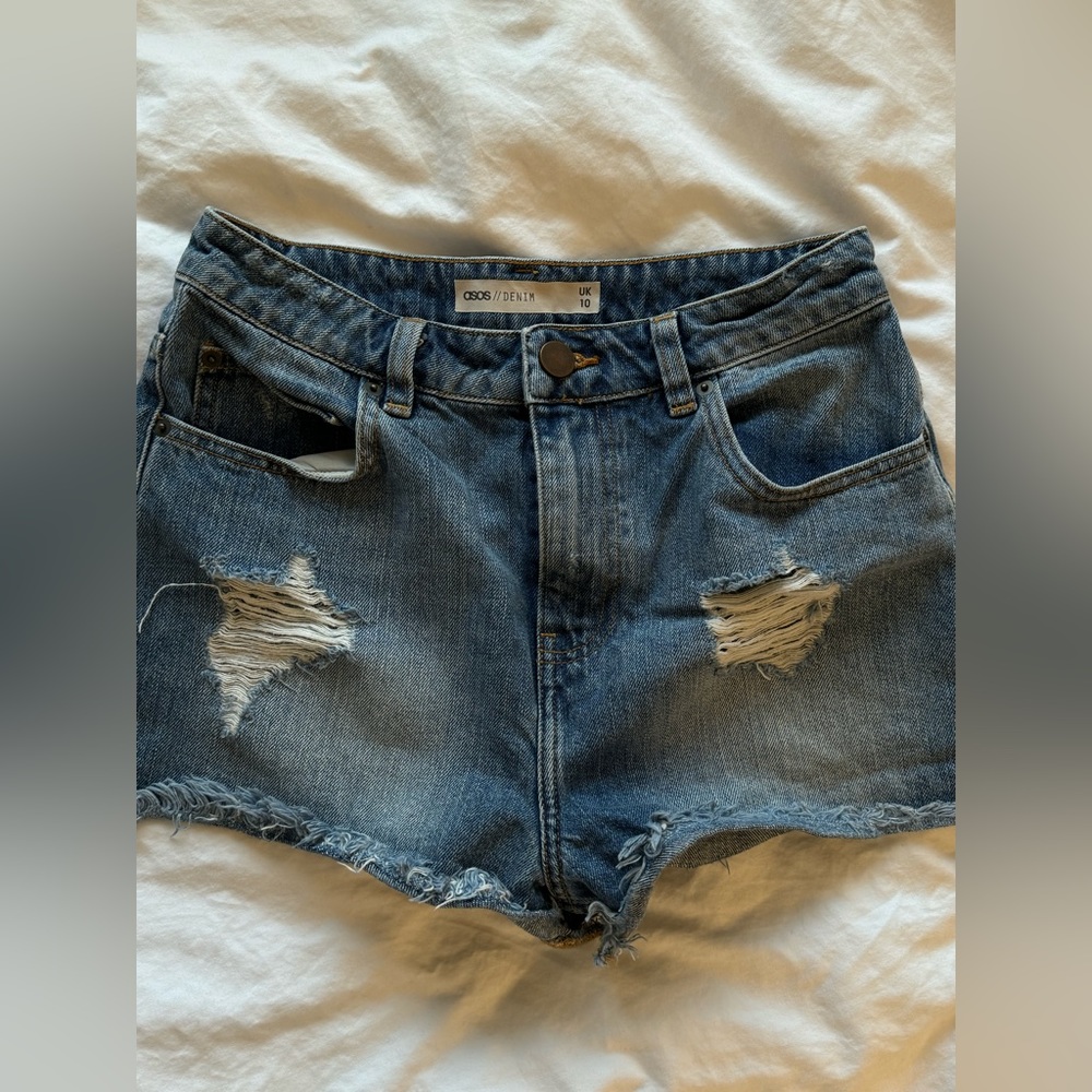 ASOS Denim Jean Shorts (UK 10)
